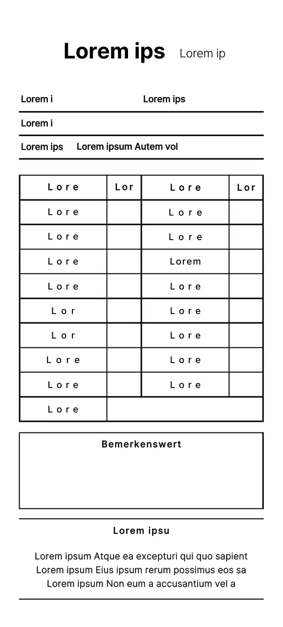 Saubere, stilvolle Wäschereiquittungsvorlage
