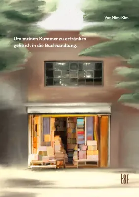 Werbung für die Buchhandlungen in Brunton