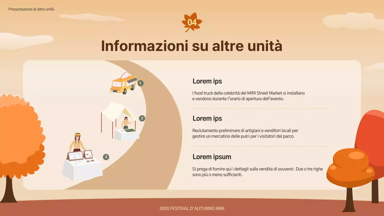 Prospetto del Festival Autunno Marrone e Naturale