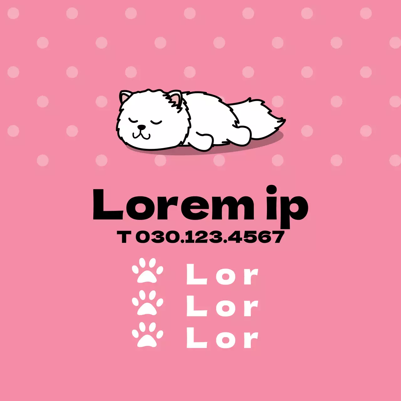 Rosa Zeichen Illustration Tierklinik