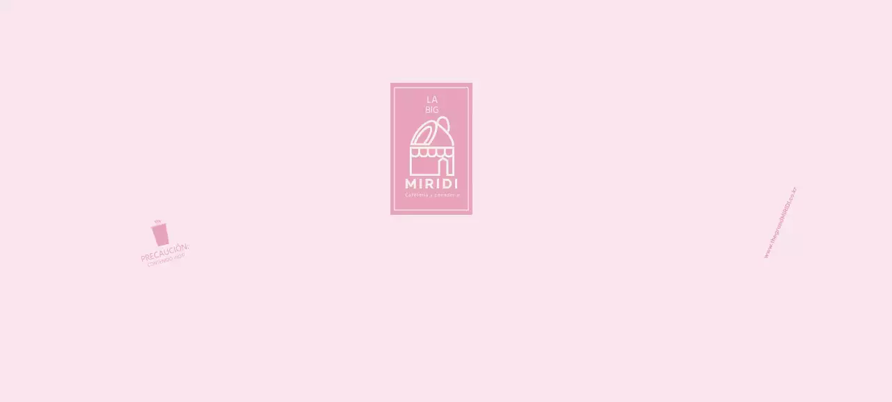 rosa icono de líneas limpias panadería cafetería