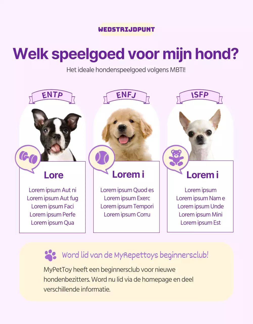 Introductie van schattige en aaibare huisdierproducten in roze (detailpagina)