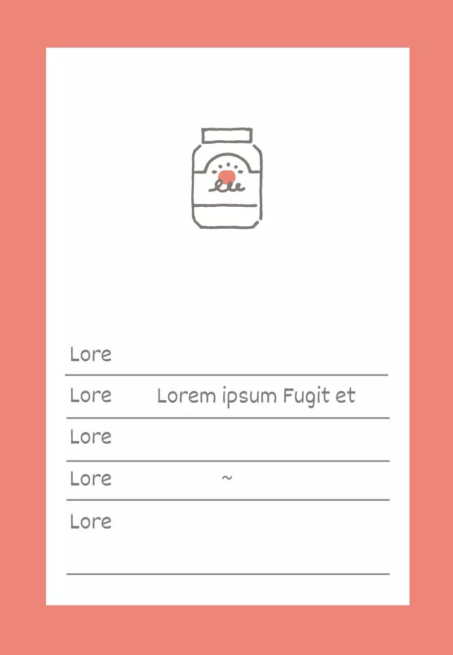 icona rosa semplice data di scadenza degli alimenti