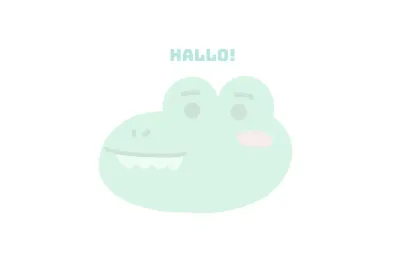 Schattige Argo-illustratie in wit en groen