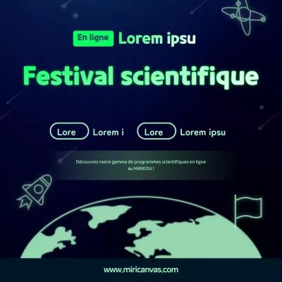 Guide du festival des sciences cosmiques aux couleurs du néon