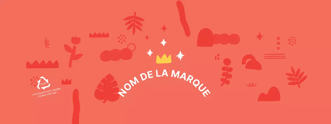 Illustration Rouge Mignon Formes Motifs