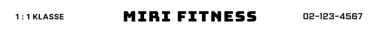 Promoot je fitness tekstlogo in een eenvoudige, strakke stijl