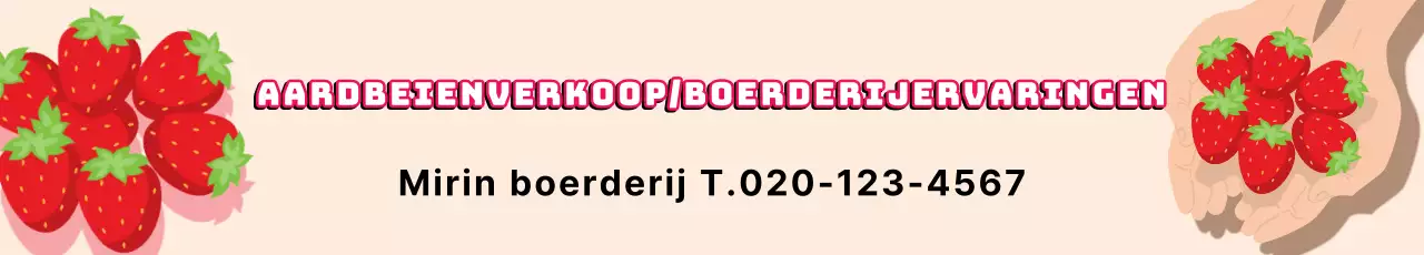 Aardbeienboerderij belevenis