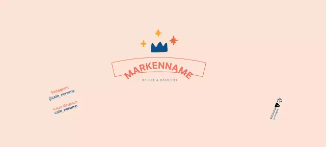 Rosa Niedliche Illustration Formen Muster