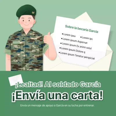 Lo que le dirá la carta de correo electrónico del cadete de tono verde