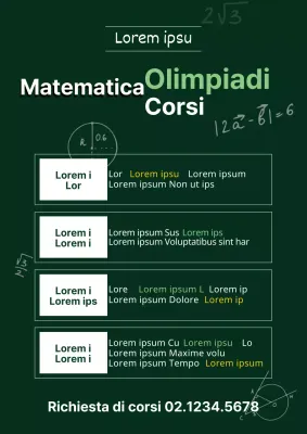 Assunzione da parte della scuola di matematica verde