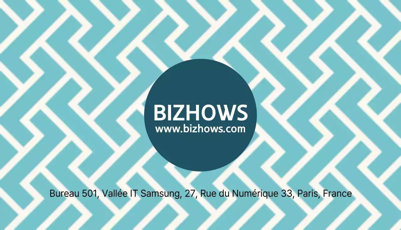 Cartes de visite d'entreprise