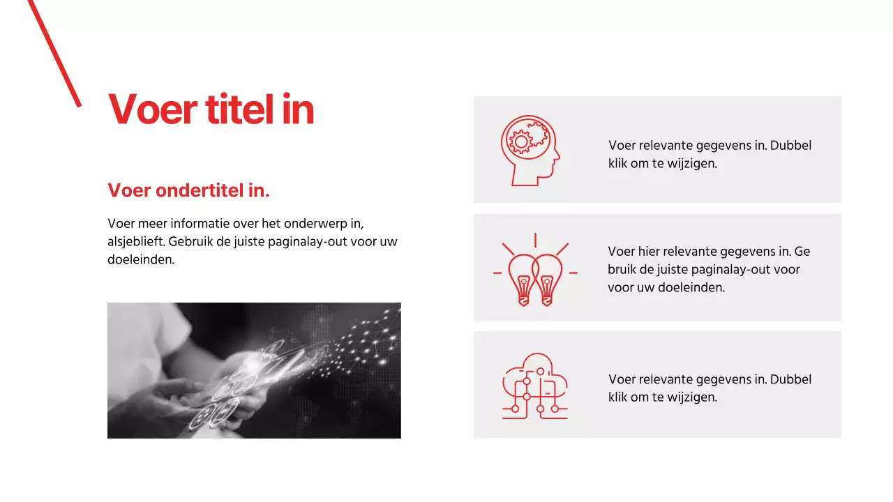 Presentatie voor zakelijke rapporten