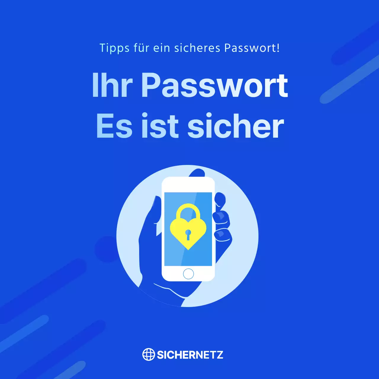 Tipps zur Passwortkombination von der Firma blue network
