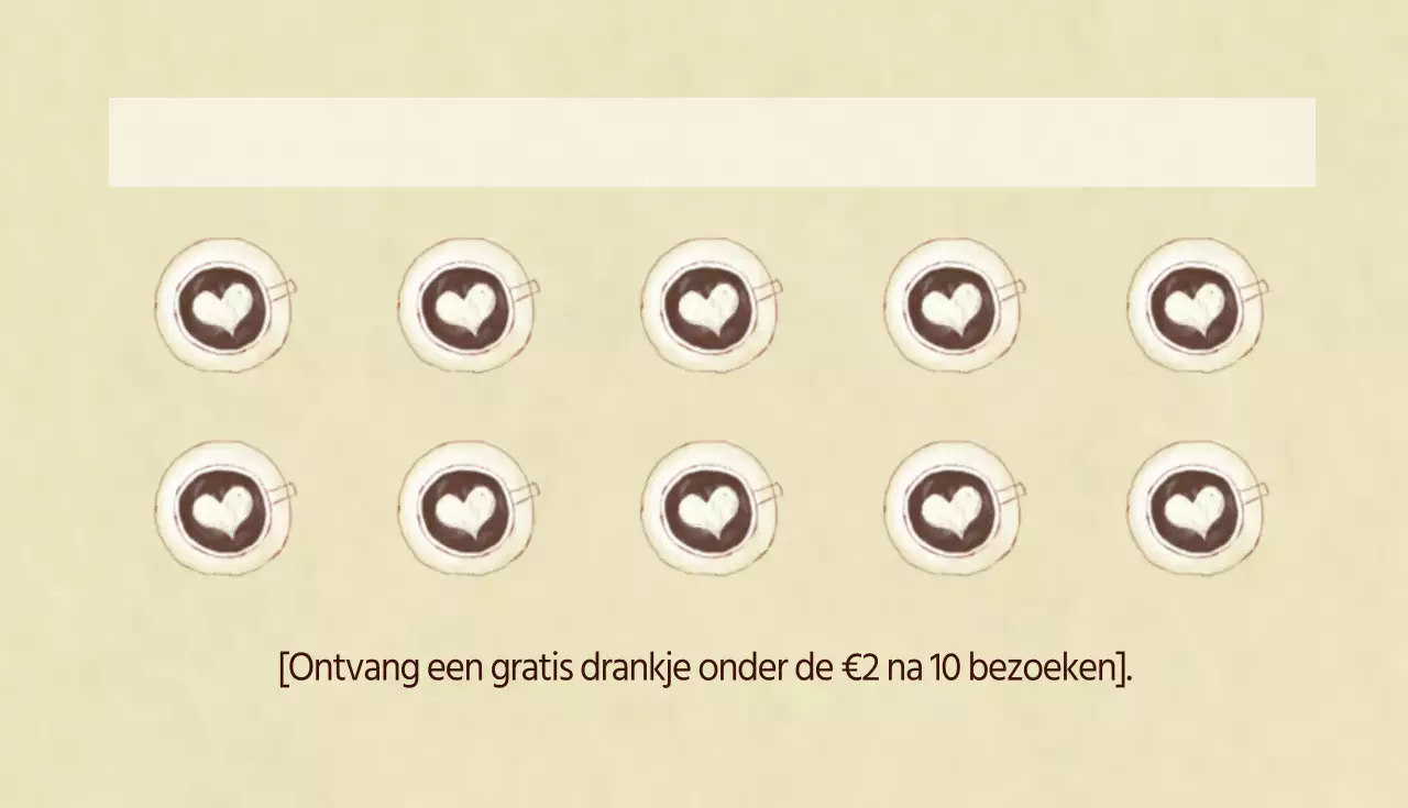 Café visitekaartjes