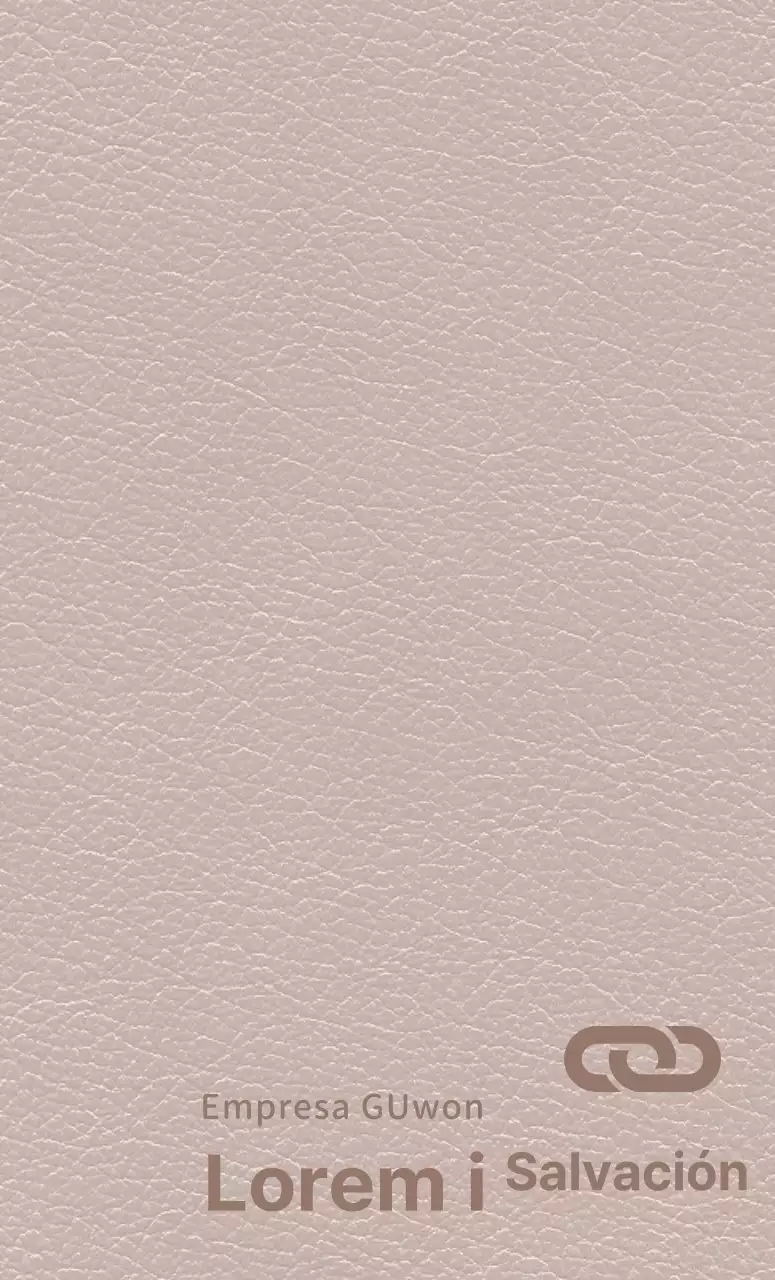 Tapa de la agenda con el logotipo de la empresa