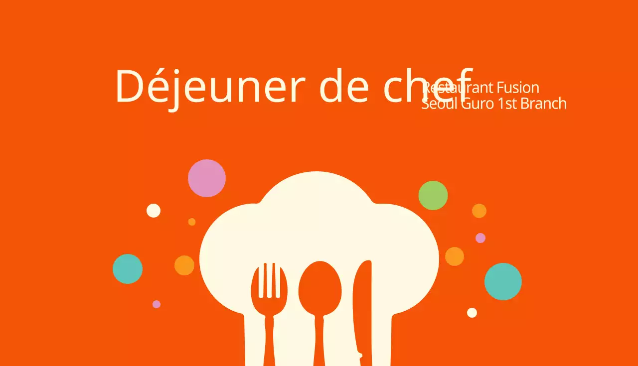 Déjeuner de chef