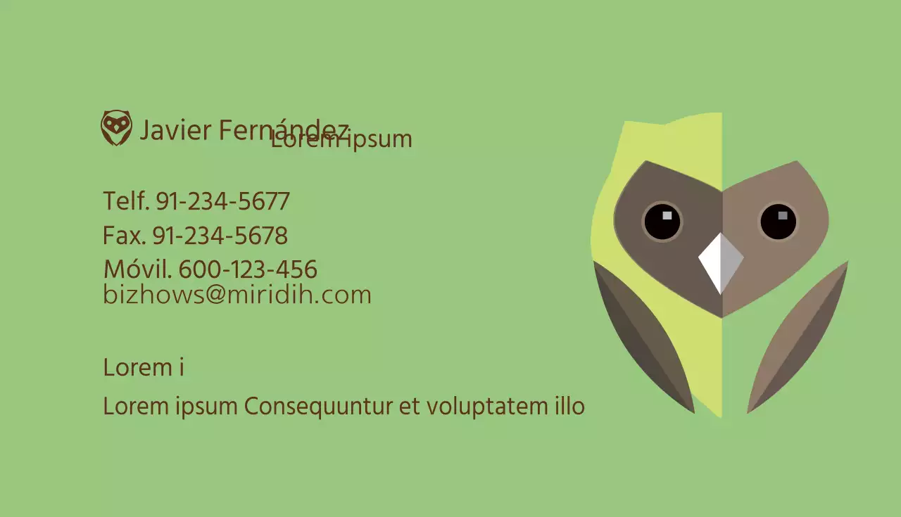 Tarjetas de visita de empresa