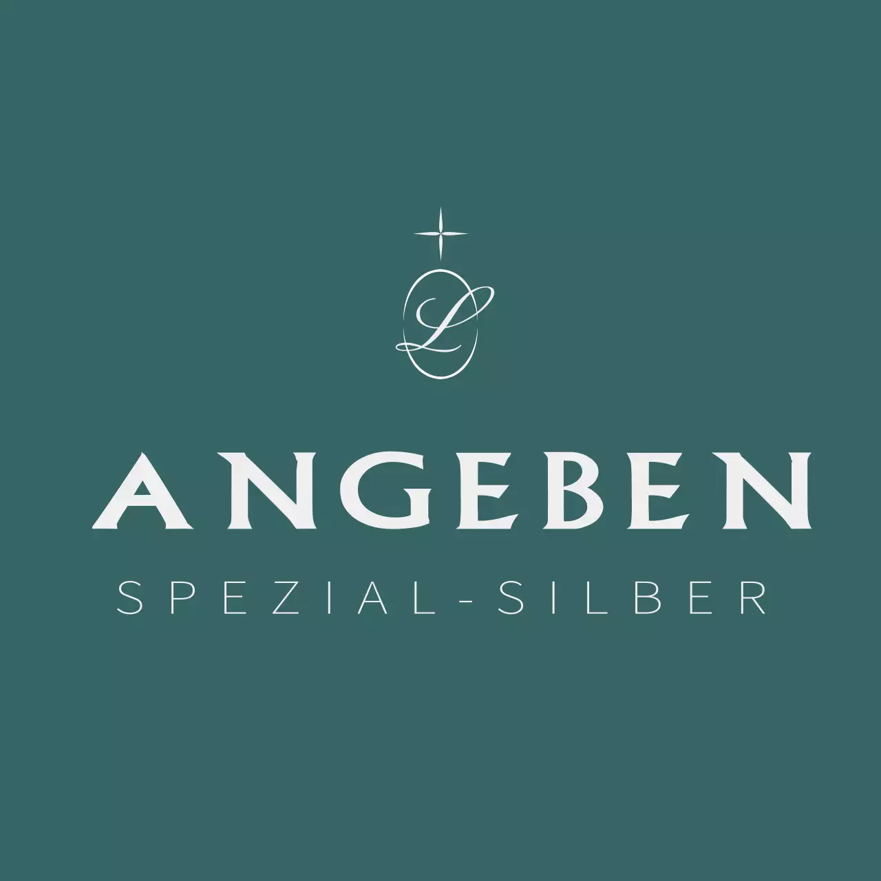 Schmuckwarengeschäft mit gehobenem Konzept und türkisfarbenen Textakzenten