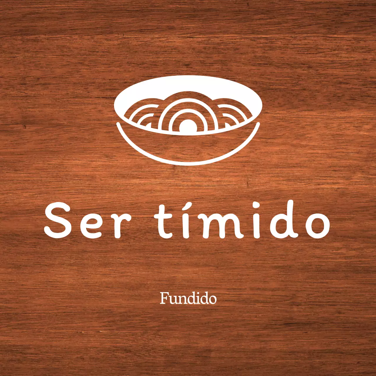Sinalética simples de restaurante coreano com texto branco e ilustrações de noodles