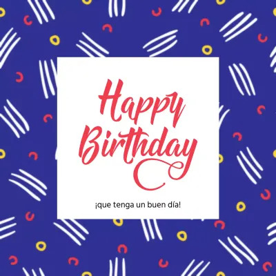 que tenga un buen día