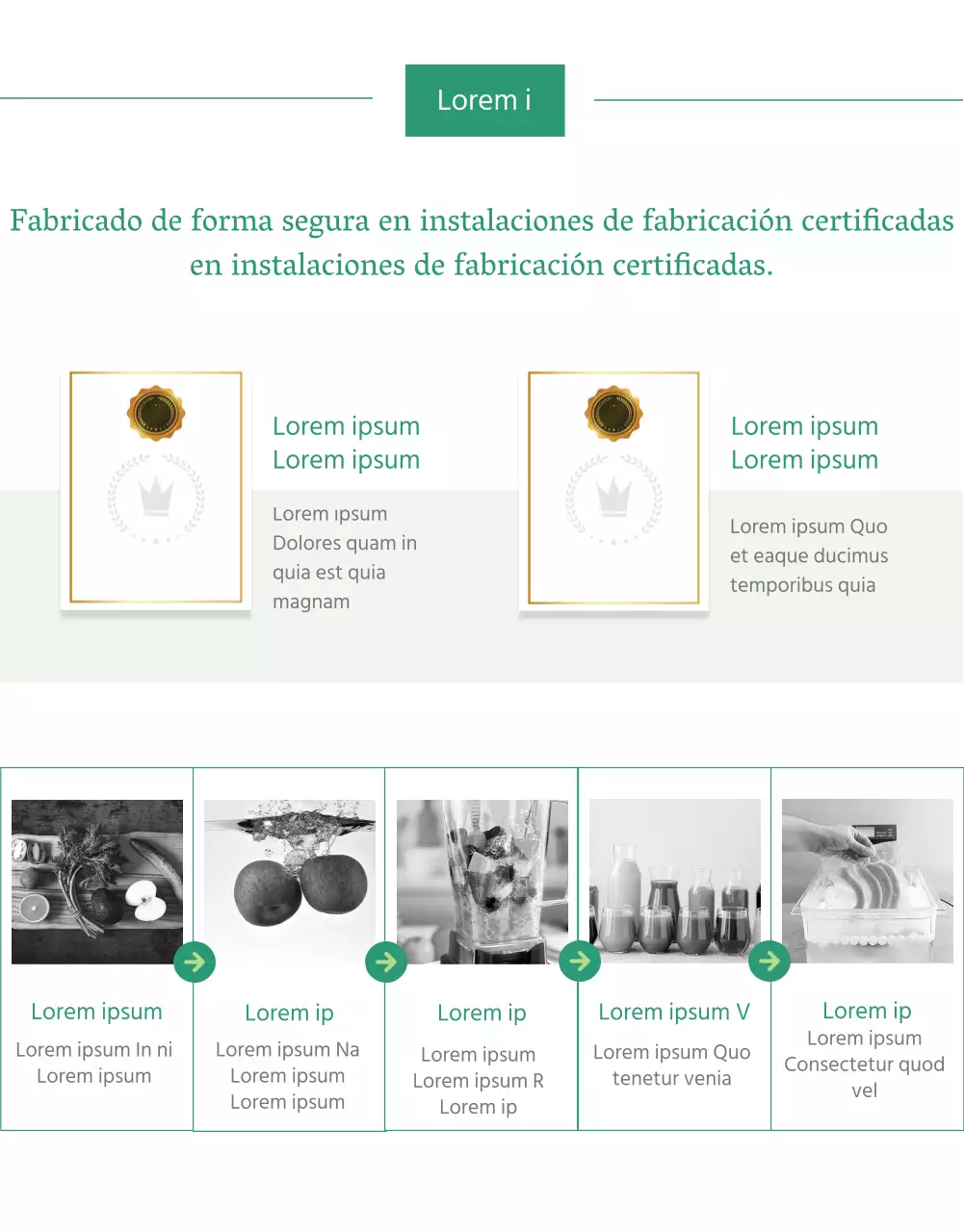 Una llamada a la acción para una bebida sana, ecológica y de la granja a la mesa