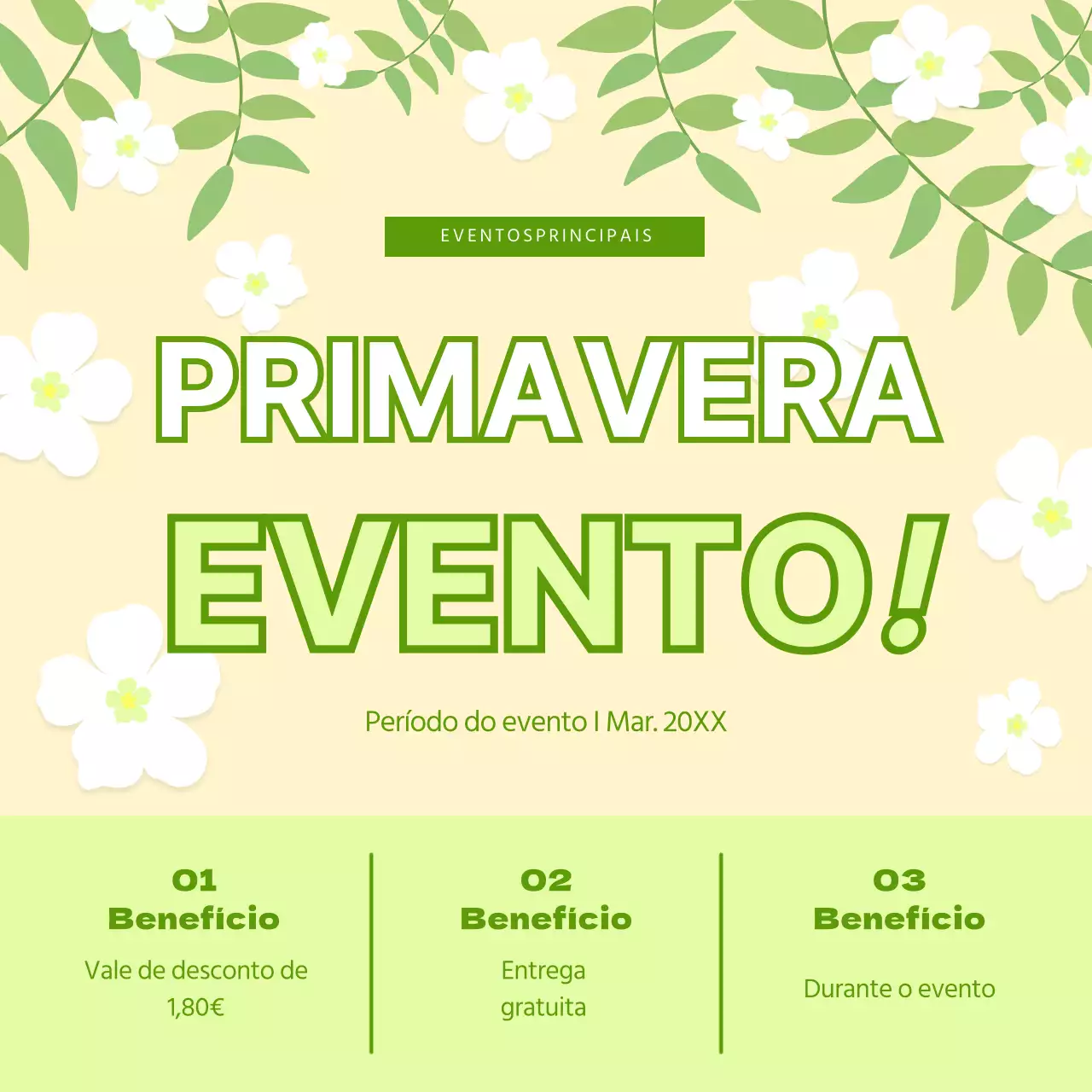 Eventos da primavera