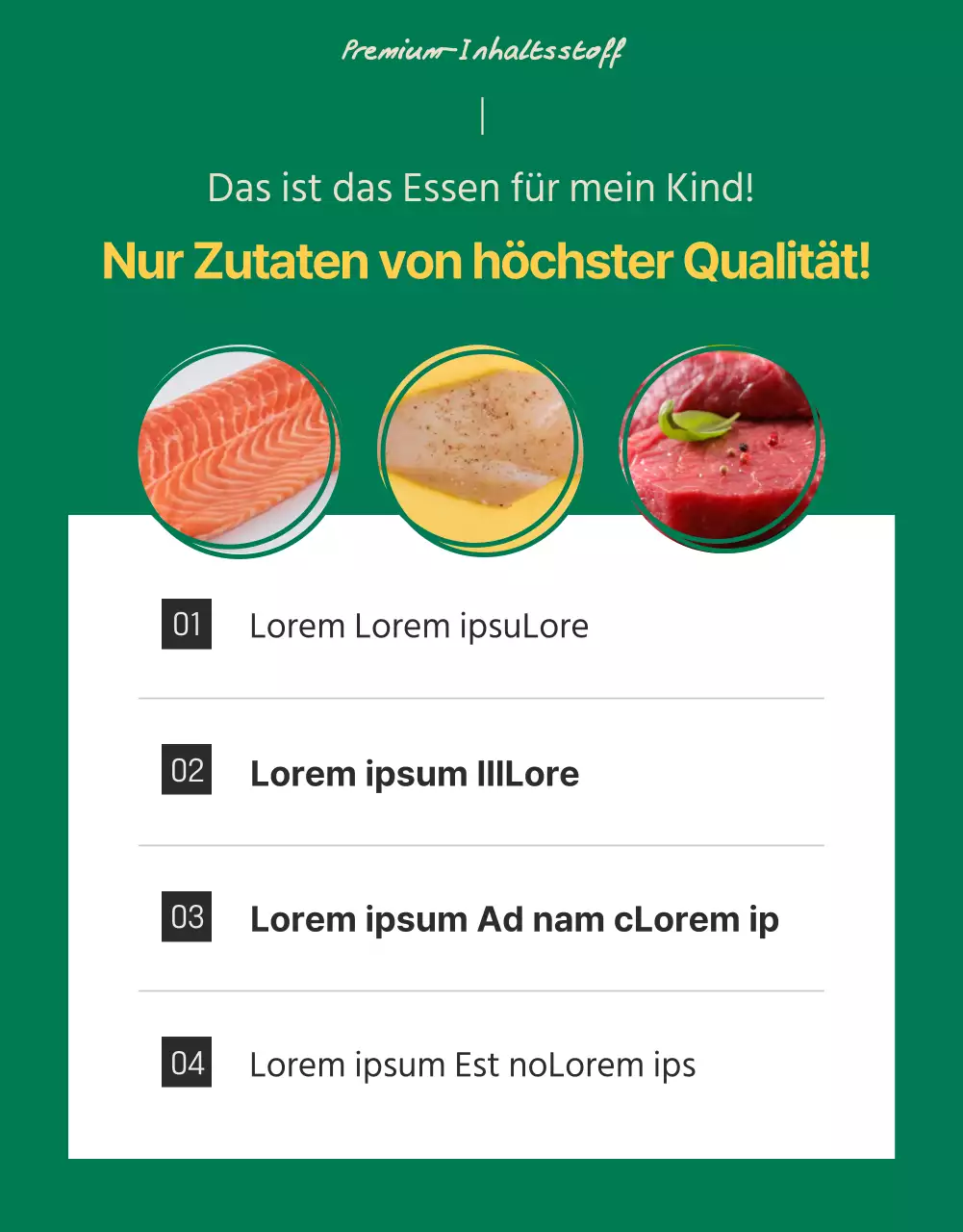 Niedliche gelbe und grüne Leckerbissen für Haustiere