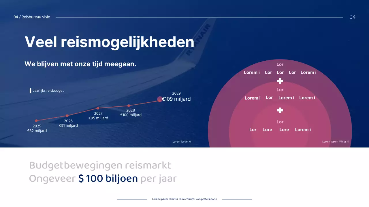 Reisgids met paars thema