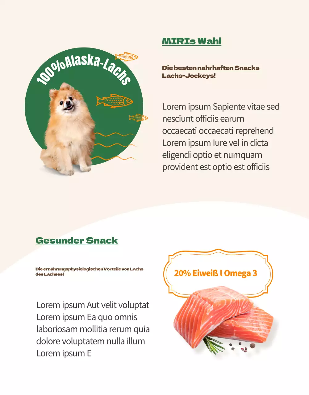 Über Orange Colour Points Premium-Tierfutter (Detailseite)