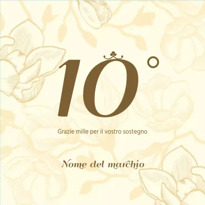 10° anniversario