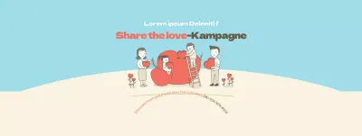 Rot, Blau und Beige für die Nachbarschaft