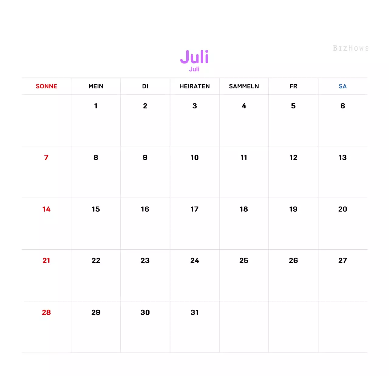 Ein warmer, illustrierter Kalender für das neue Jahr