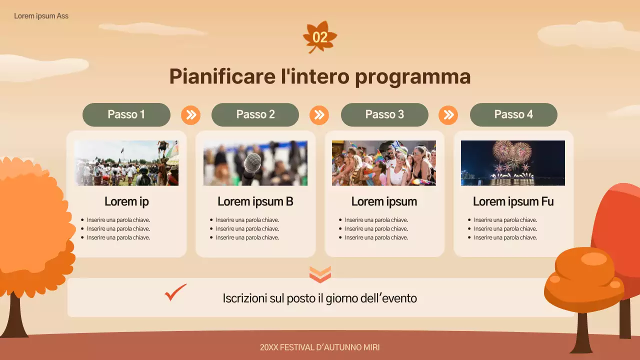 Prospetto del Festival Autunno Marrone e Naturale