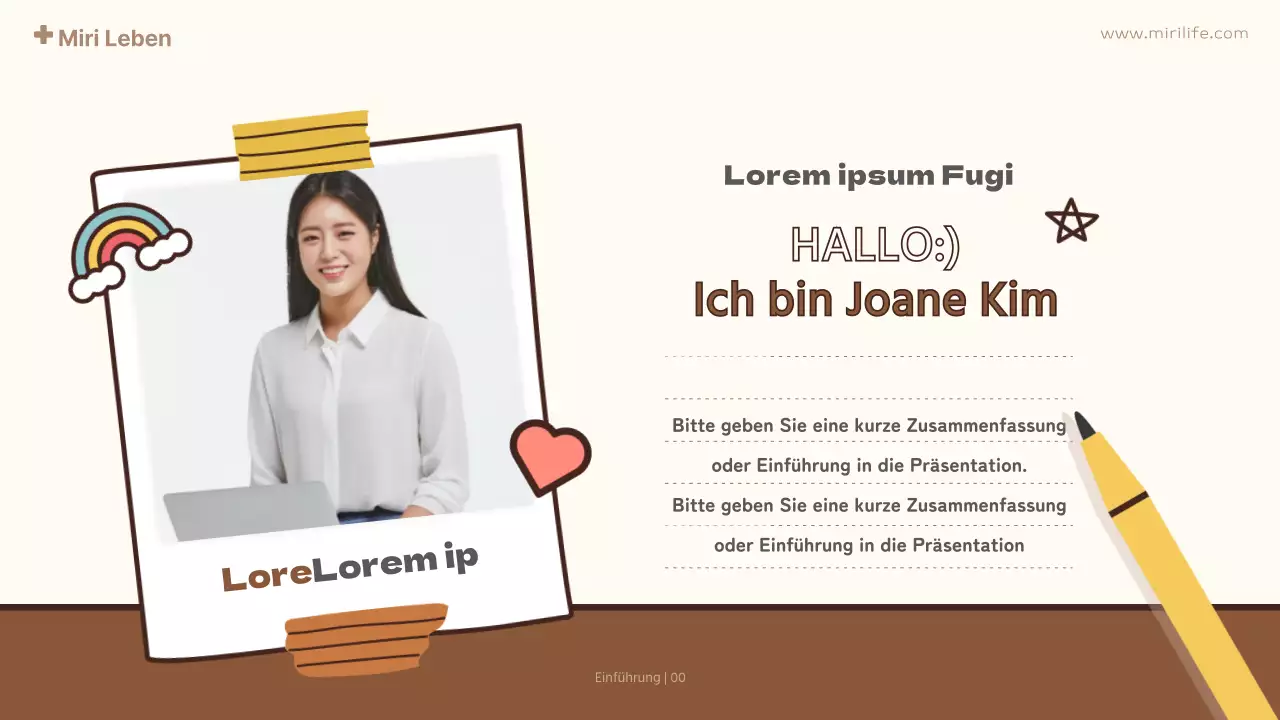 gelb niedlich Kind Versicherungsantrag