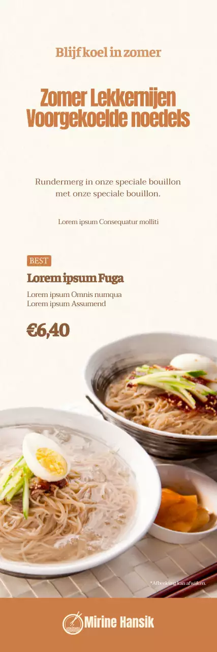 Banners met een koud gezicht in gedempte tinten