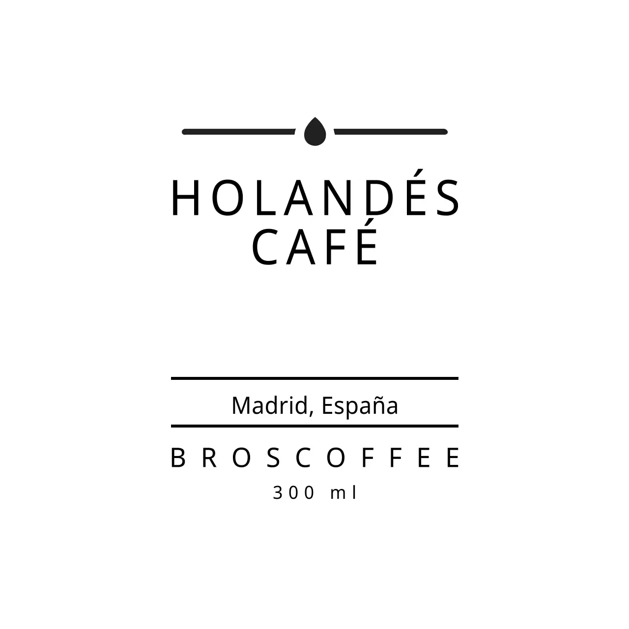 CAFÉ HOLANDÉS