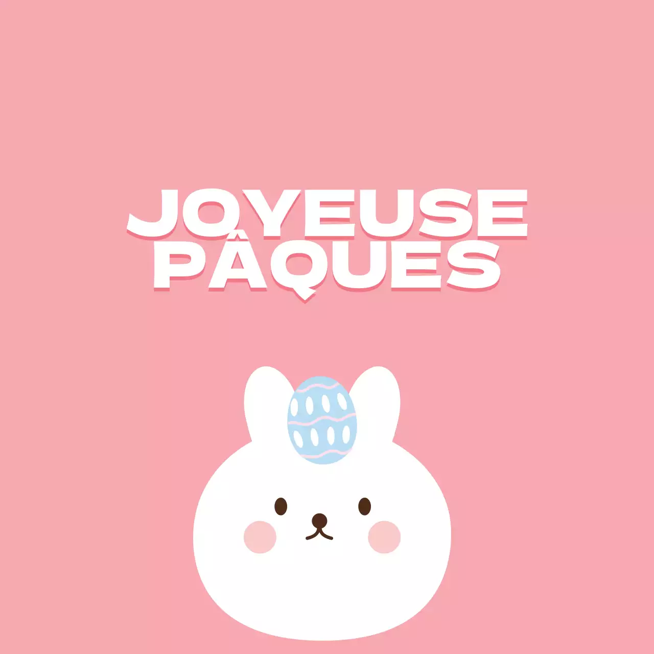 Mignonnes étiquettes de Pâques pour l'église avec des illustrations roses