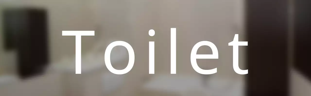 Eenvoudige stijl wc-tekstbegeleiding