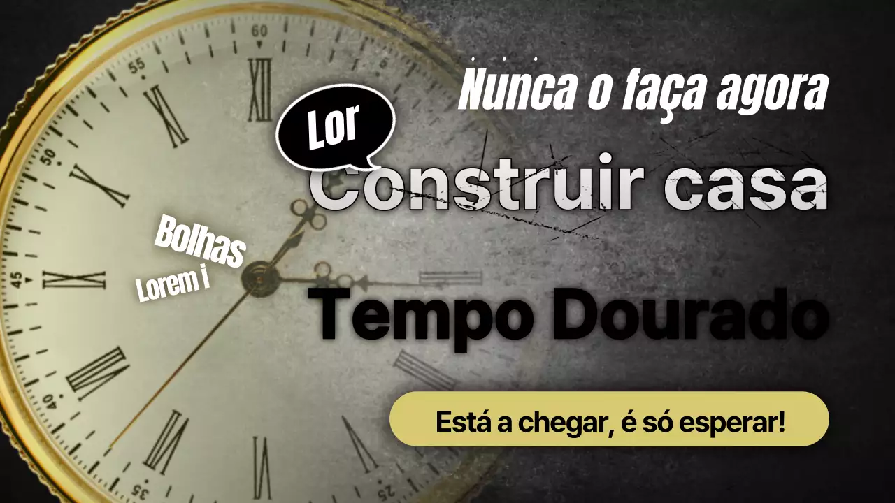 Desenho de fundo de relógio misterioso preto e dourado