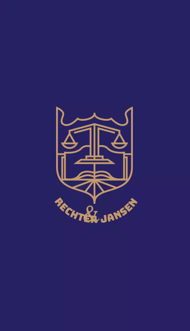 blauw logo luxe zakelijk bedrijf