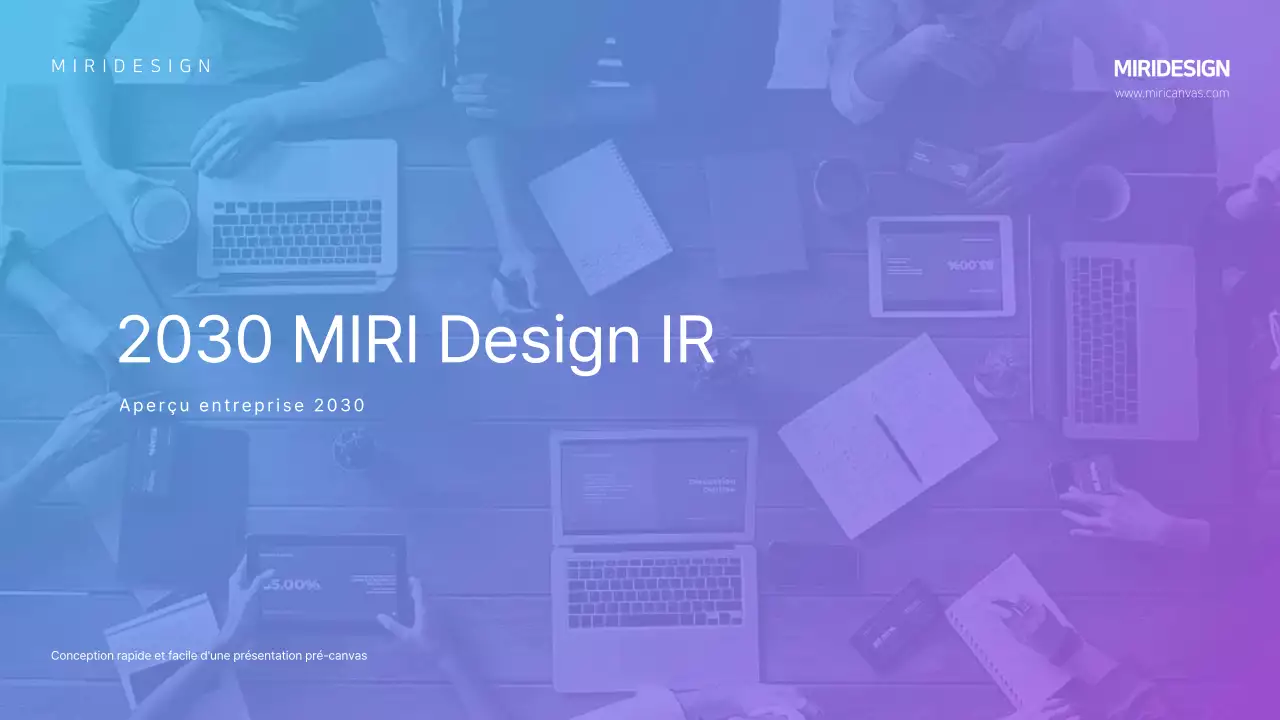 Modèle IR dégradé bleu clair