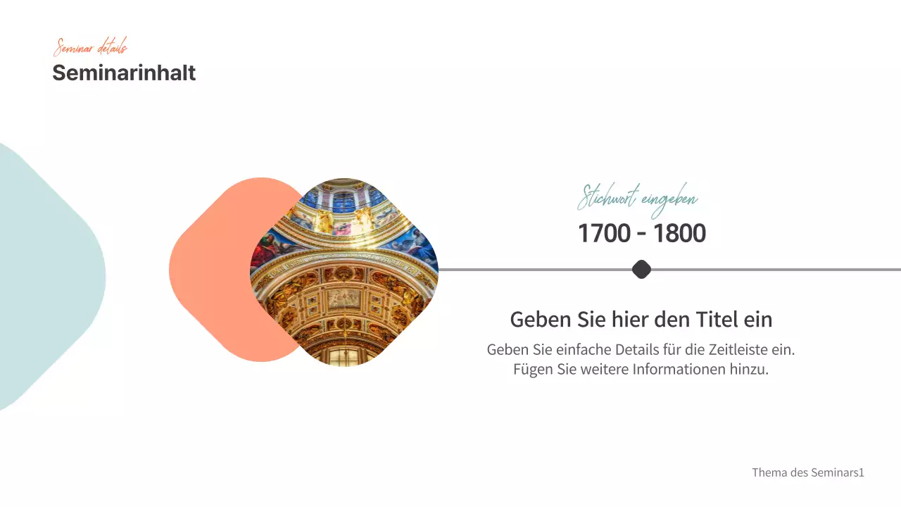 Präsentationen für Seminare