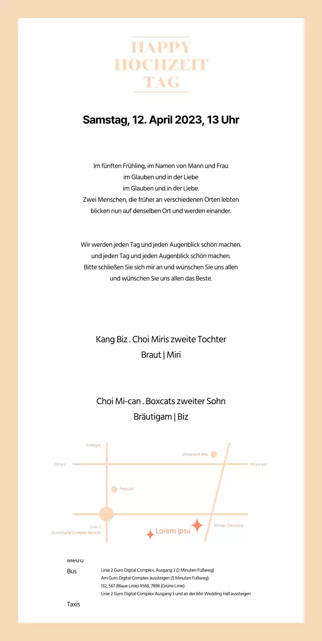 Stilvolle, saubere Hochzeitsfotografie