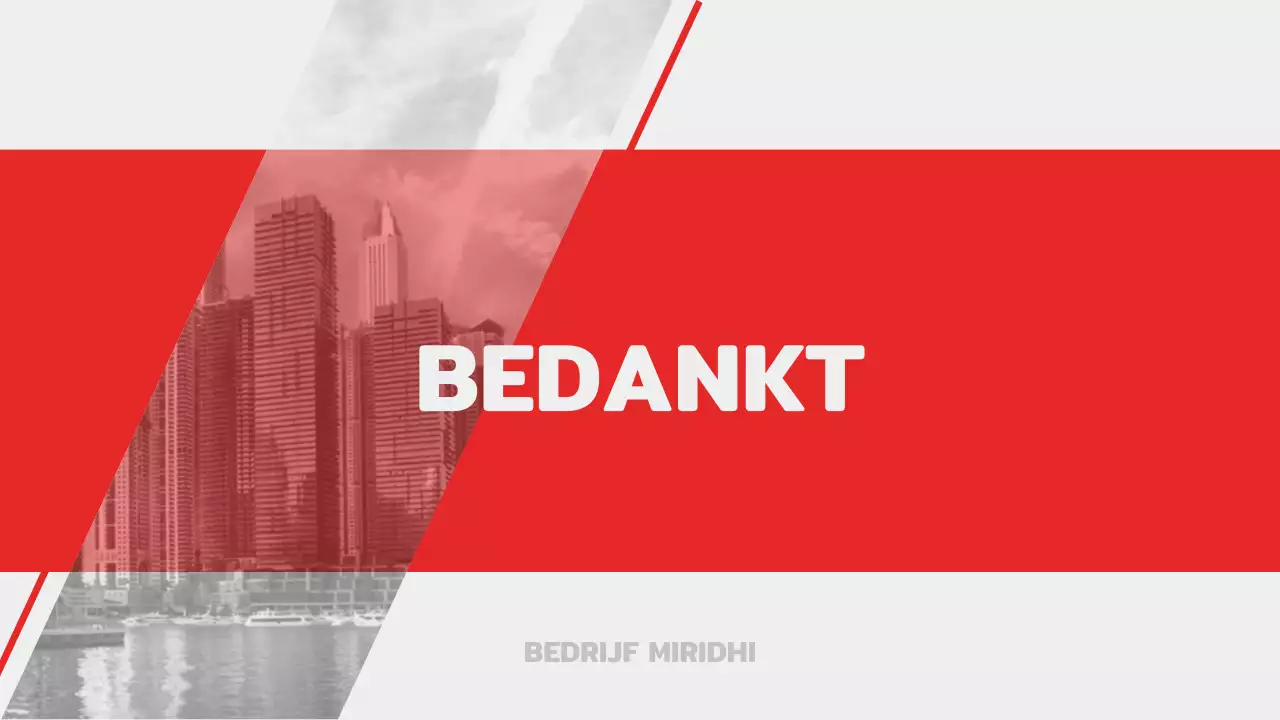 Presentatie voor zakelijke rapporten