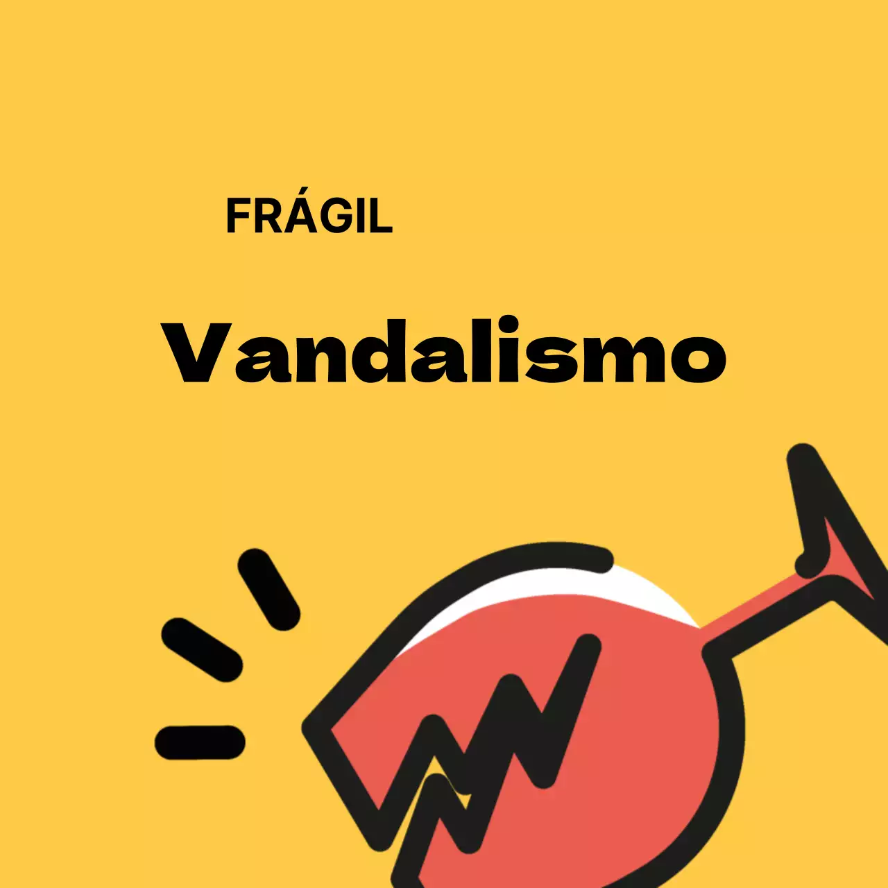 Pegatina antivandalismo