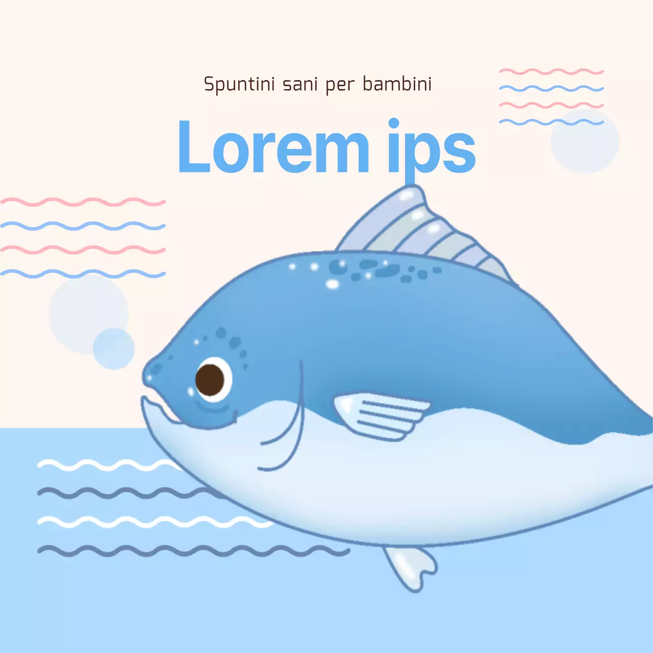 Tonno Sgombro Cerchio Adesivo