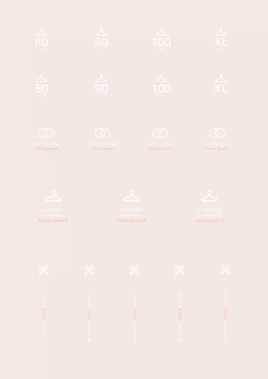 Einfache Basiskleidung Ladengröße in weiß