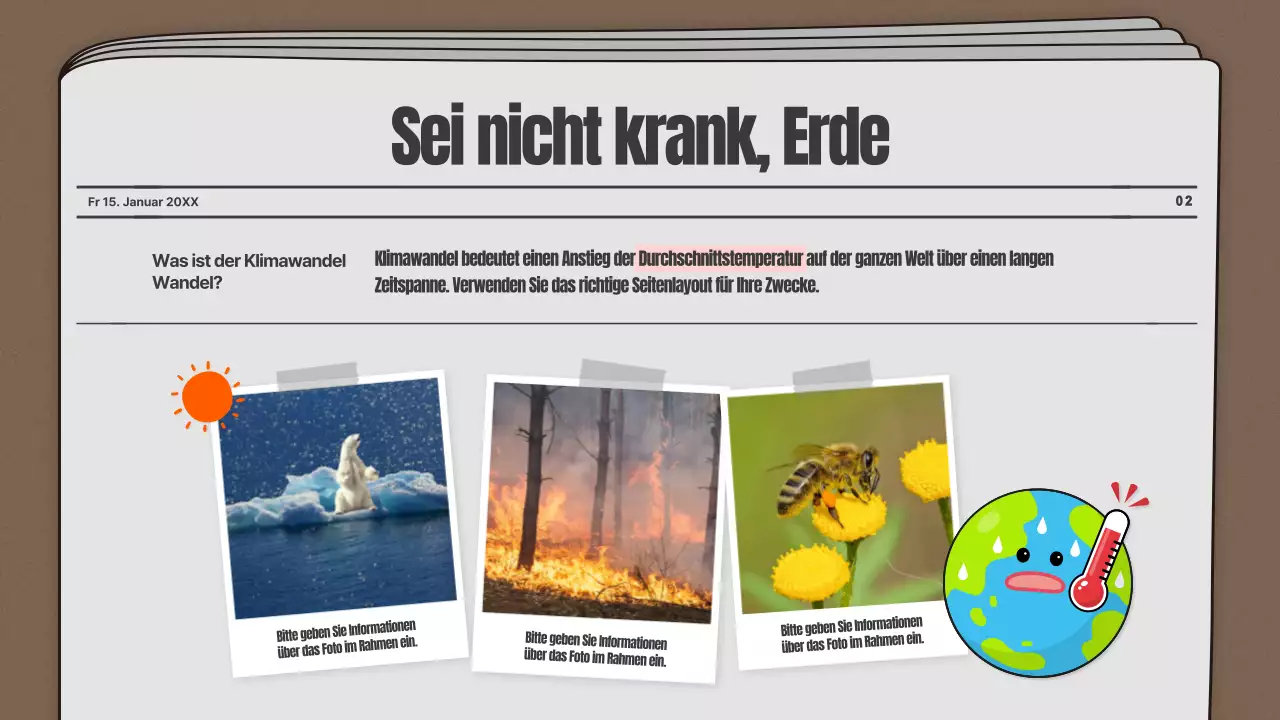 Familien-Umweltzeitung für Grundschulen