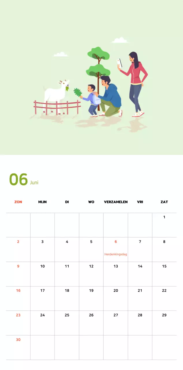 Warm familieconcept in pastelkleuren